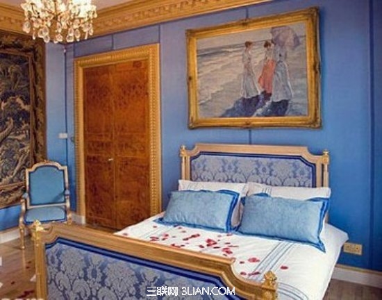 英倫裝修風格臥室設計 追隨皇妃皇室風范