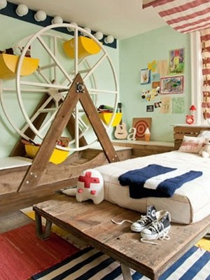 兒童房吊頂水車設計