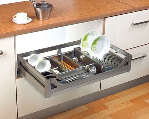 拉籃增加廚房空間利用率