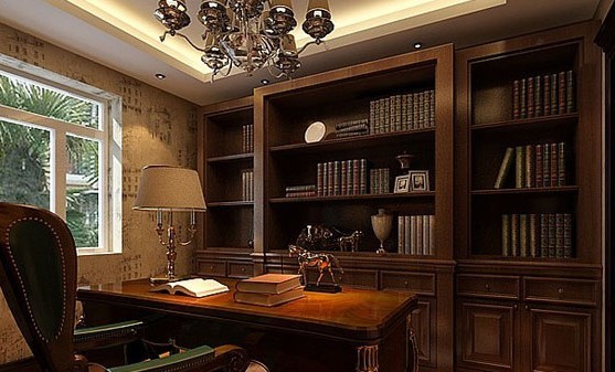 如何巧妙設計書房 感受高雅歐式風情
