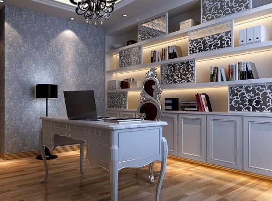如何巧妙設計書房 感受高雅歐式風情