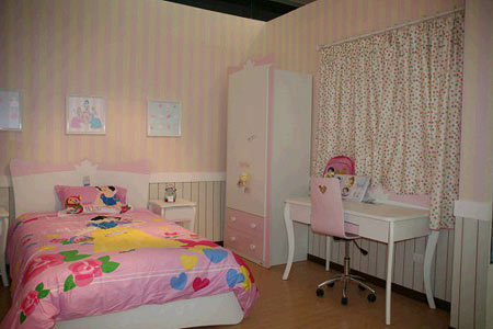 簡單美觀實用兒童房裝修案例