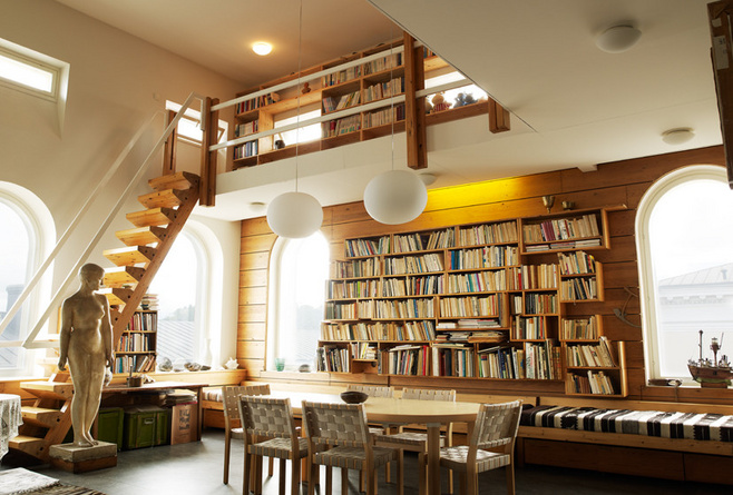 無需書房！省空間書櫃設計滿足文藝范 ！