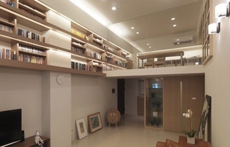 無需書房！省空間書櫃設計滿足文藝范 ！