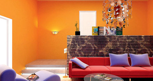 6種鮮艷色彩隨意換 帶來客廳好風水