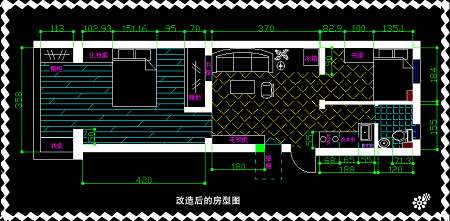 54平老房驚變2室1廳小豬窩 三口之家