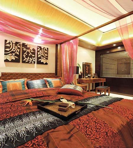 東南亞風格臥室設計案例