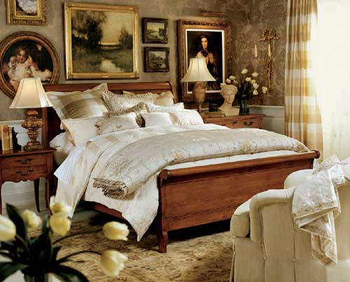 華麗精致的歐式家居 臥室家具圖片