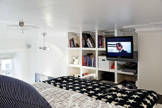 經典小戶型設計 瑞典閣樓小公寓