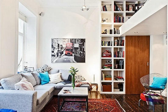 經典小戶型設計 瑞典閣樓小公寓