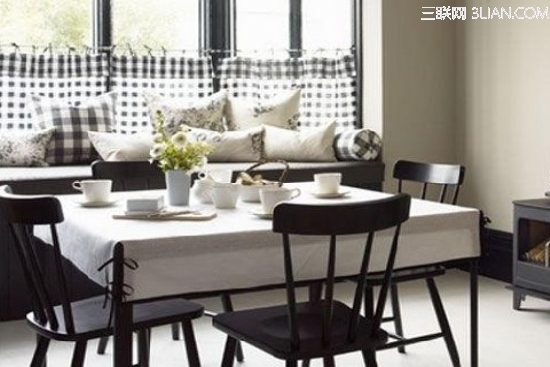 10例簡約餐廳設計 時尚炫酷的黑白炫風