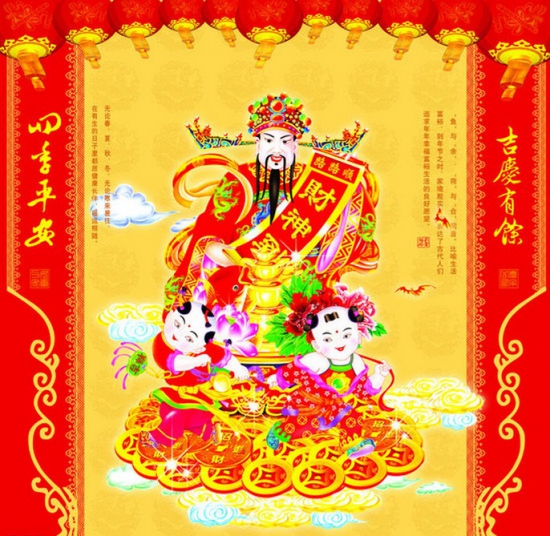 文財神的擺放位置