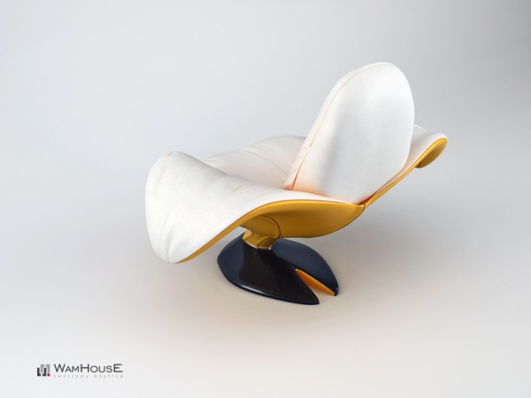 波蘭WamHouse：香蕉椅