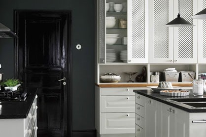 4個簡約黑白色廚房裝修案例