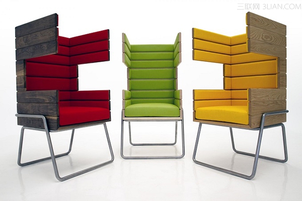 jakob gomez: gi booth創意椅子設計