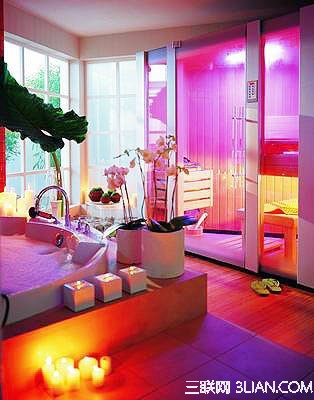 衛浴裝修知識：紫色衛浴的天籁魅力
