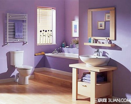 紫色衛浴的天籁魅力