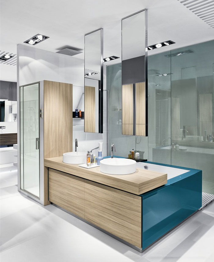 Makro現代浴室家具設計